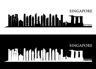Singapur manzarası