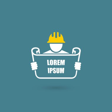 İnşaat işçisi sembolü