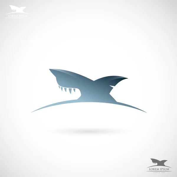 Tiburón — Vector de stock