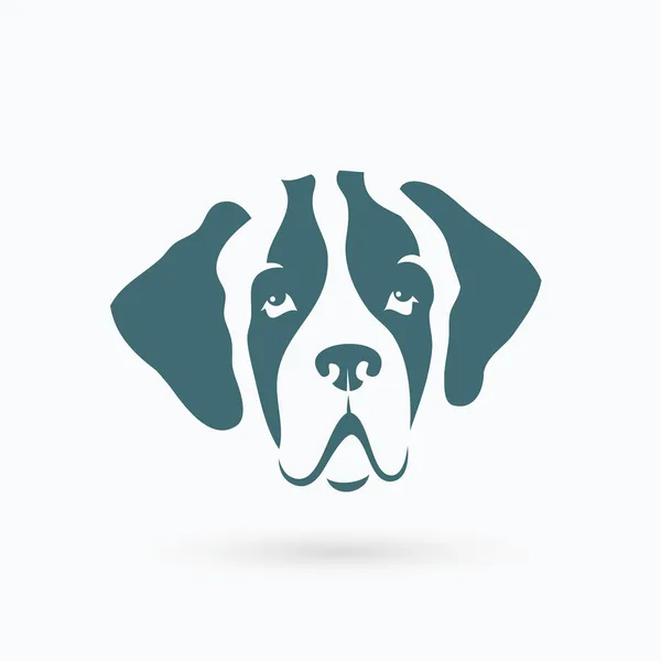 St. bernard hond — Stockvector