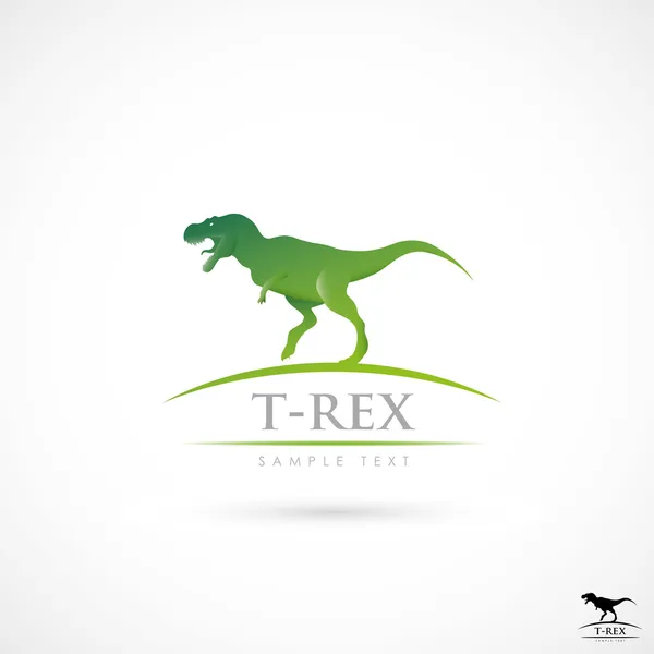 Tyrannosaurus rex — Stok Vektör
