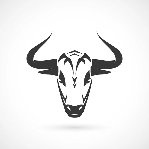 Cabeza de toro — Vector de stock