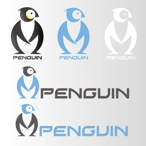 Symbole de pingouin — Image vectorielle