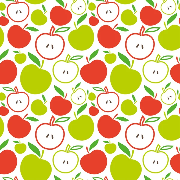 Apple achtergrond — Stockvector