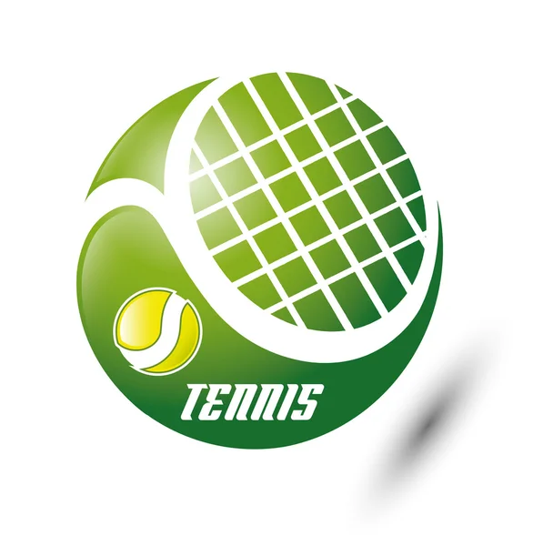 Coppa di tennis — Vettoriale Stock