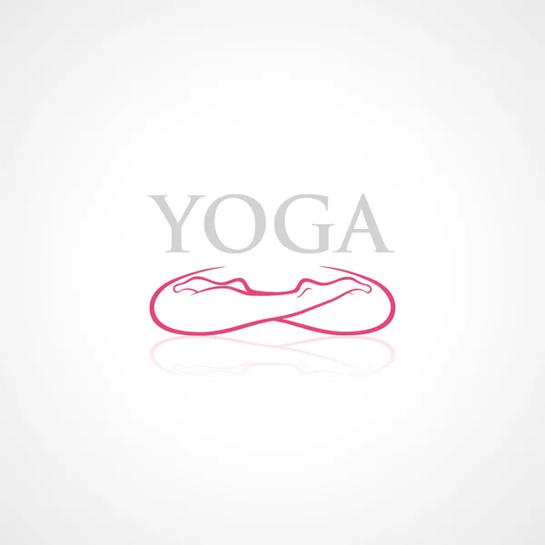 Yoga — Stockvektor