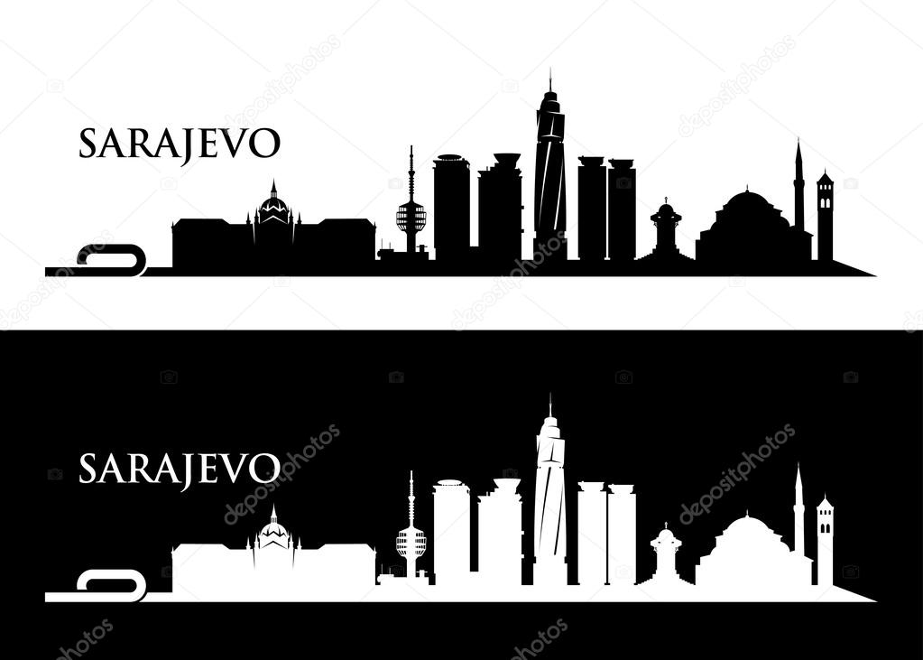 Sarajevo skyline
