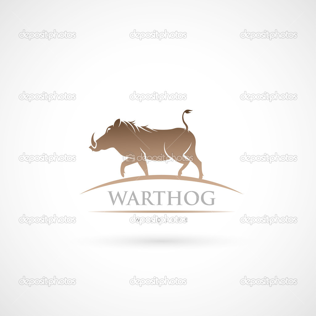 Warthog animal symbol