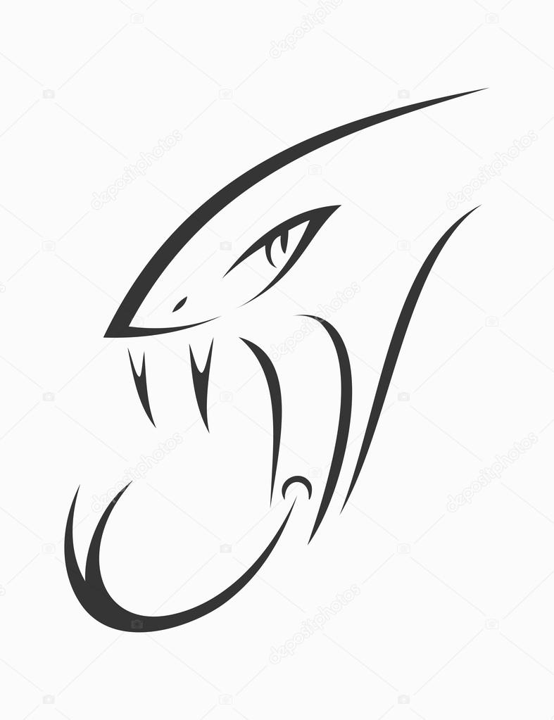 Viper Head Tattoo