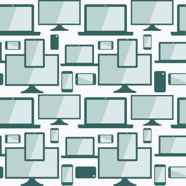 cep telefonları, bilgisayarlar, Tablet - Dikişsiz desen