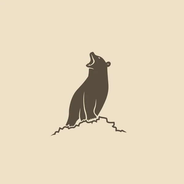 Φλοίσβος αρκούδα — Διανυσματικό Αρχείο