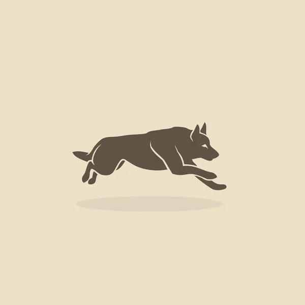 Duitse herder — Stockvector