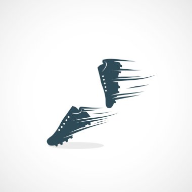 Soccer boots clipart
