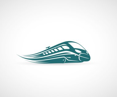 Speed train clipart