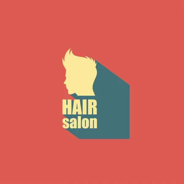 Hair salon for men — Stock Vector