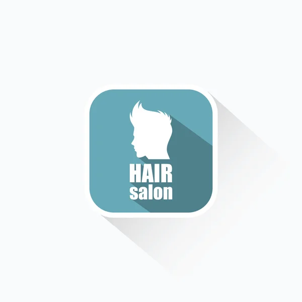 Hair salon for men — Stock Vector