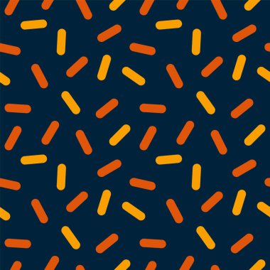 Soyut retro arka plan. Çıkartma için karikatür arkaplan deseni. Moda modası geçmiş çizgi film tarzında elementlerle vektör arkaplanı.