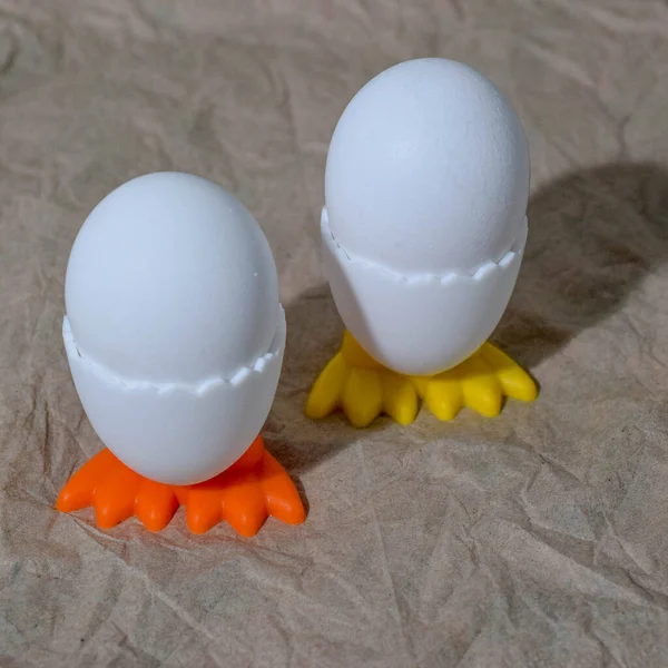 Яйца Разного Цвета — стоковое фото