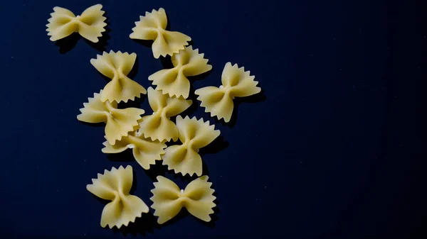 Pasta Different Shapes Combined Each Other Pasta Spiral Pasta Shell — Stock Photo, Image