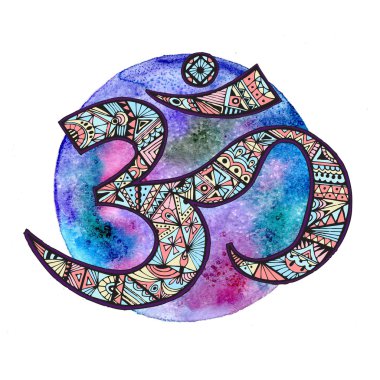 Ohm. OM aum sembolü.