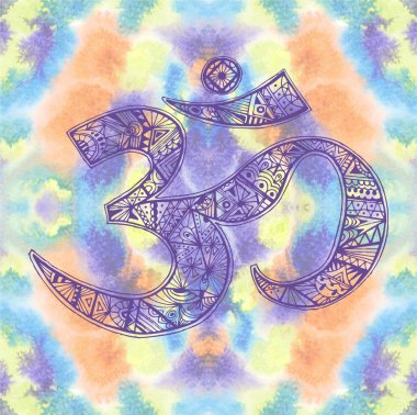 Ohm. OM aum sembolü.