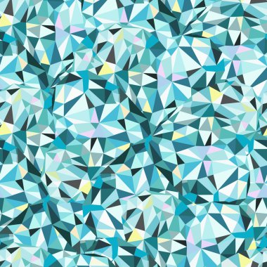 geometrik üçgen şekli seamless modeli.