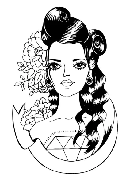 Old school tattoo Royalty Free Stock Illustrations