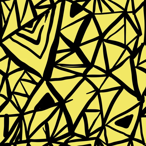 Bezešvé textury s trojúhelníky — Stockový vektor