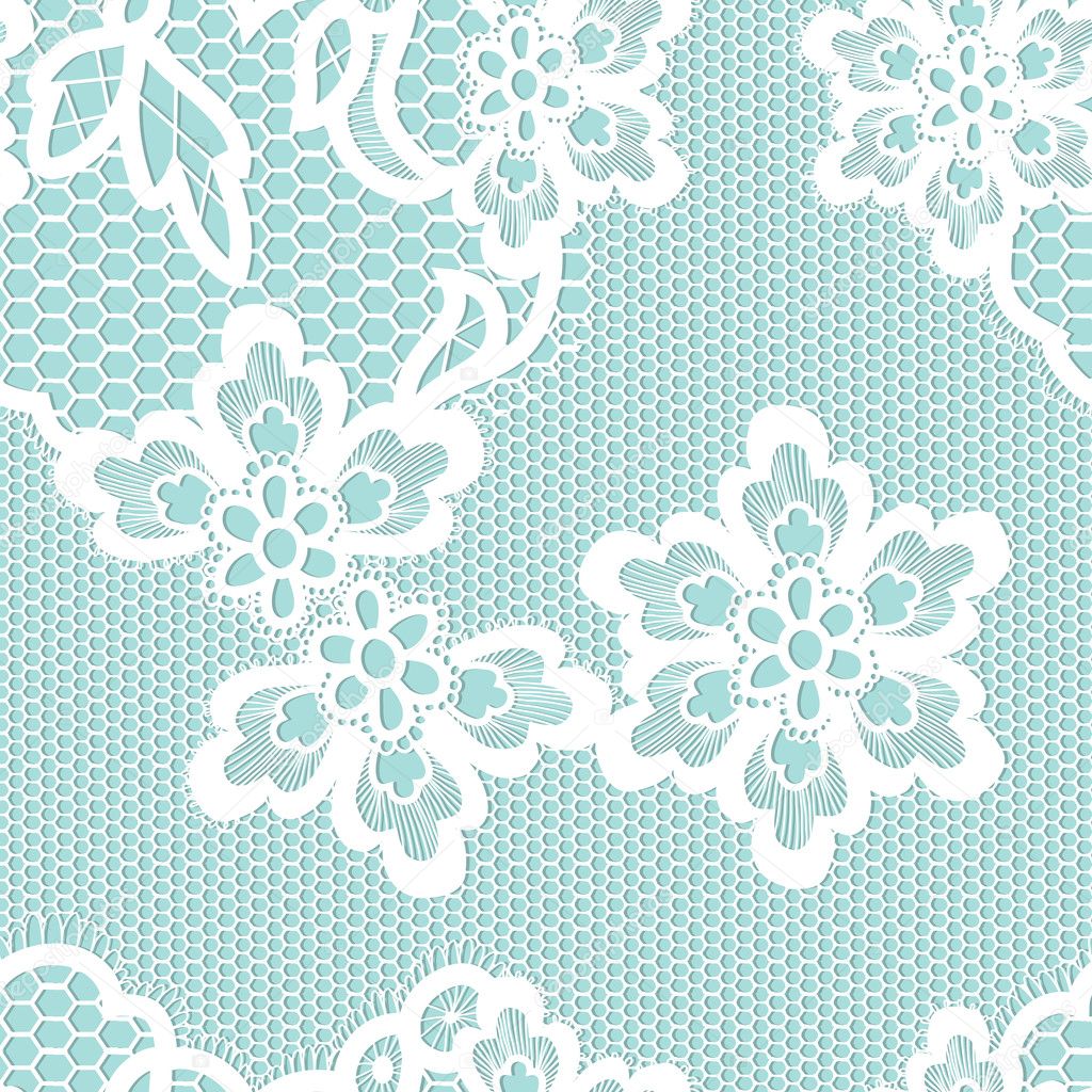 Old lace background, ornamental flowers.