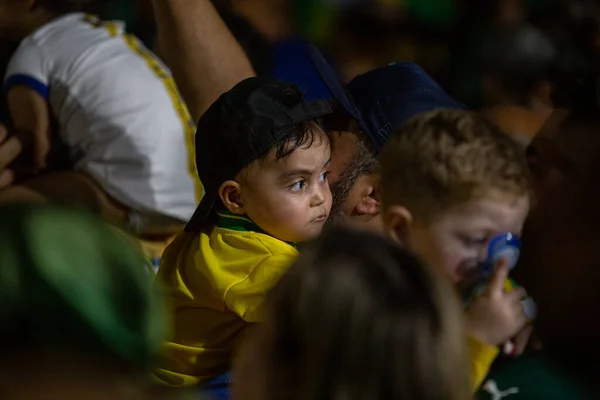 Paulo Brasil Outubro 2022 Atual Presidente Candidato Presidência República Brasil — Fotografia de Stock