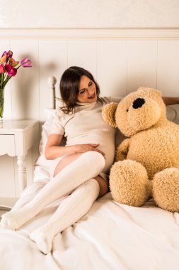 Hamile kadın.