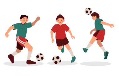 Çocuk Futbol Oynayan Futbolcu Spor Karakteri İzole Edildi