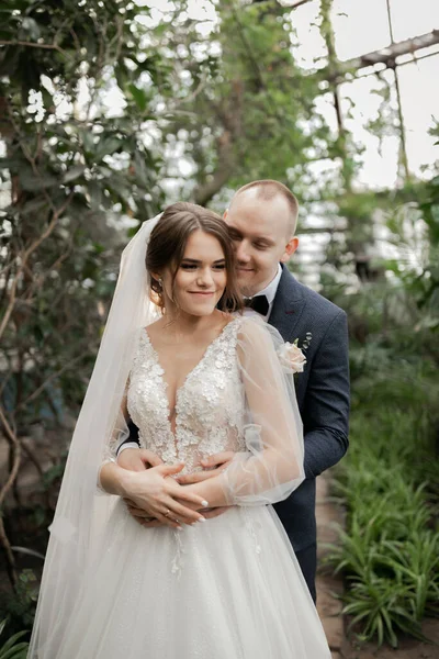 Día Boda Novia Novio — Foto de Stock