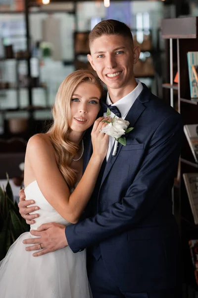 Retrato Clásico Una Pareja Boda — Foto de Stock