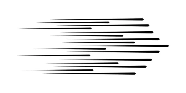 Black speed lines for Comic, motion effect. — Stock Photo, Image