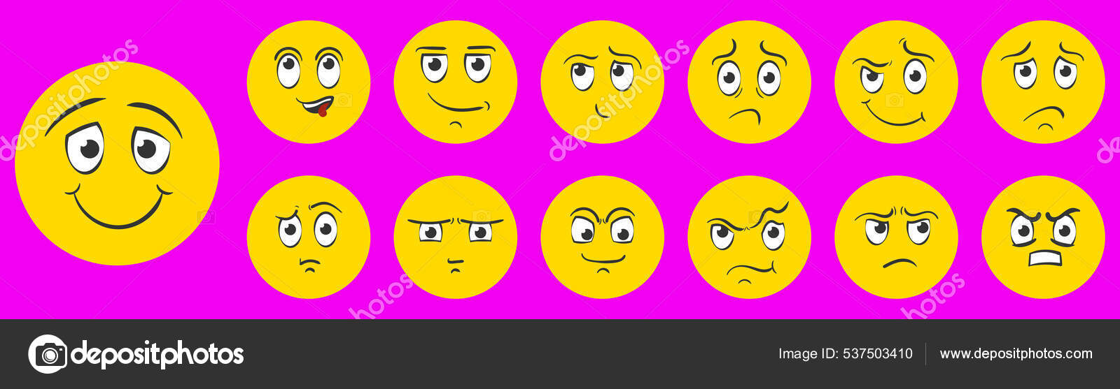 Premium Vector  Laughing face expression funny doodle positive emotion