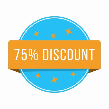 Rozet satışı, afiş, etiket teklifi, indirim etiketi.