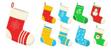 Noel çorapları, Noel süslemeleri, hediyeler