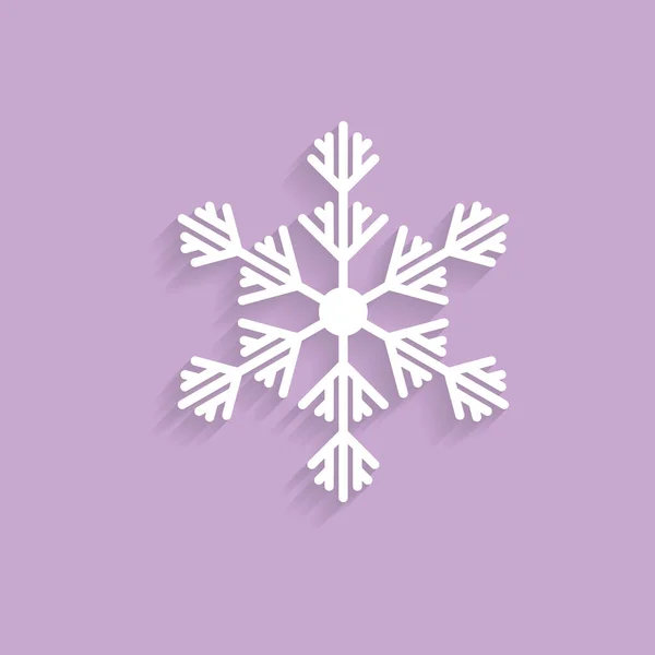 Sneeuwvlokken doodle hand getekend voor Kerstmis ontwerp. — Stockvector