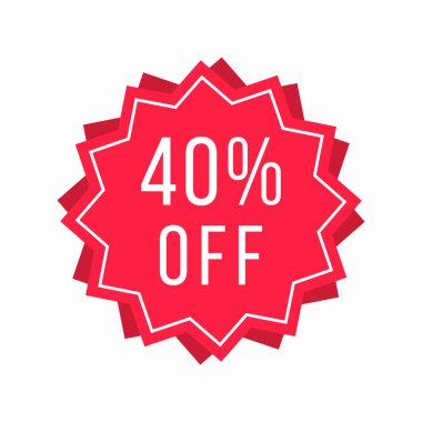 Rozet satışı, afiş, etiket teklifi, indirim etiketi.