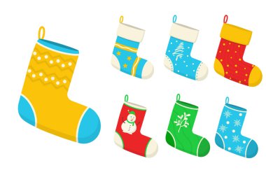 Noel çorapları, Noel süslemeleri, hediyeler