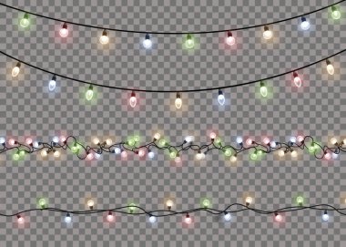 Noel ışıkları, parlak ampuller, xmas lambası..