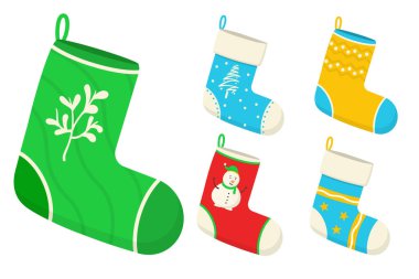 Noel çorapları, Noel süslemeleri, hediyeler