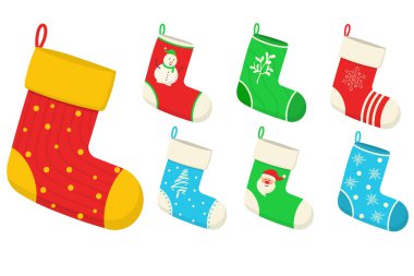 Noel çorapları, Noel süslemeleri, hediyeler