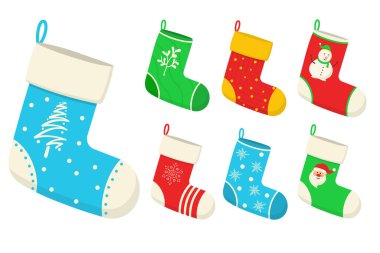 Noel çorapları, Noel süslemeleri, hediyeler