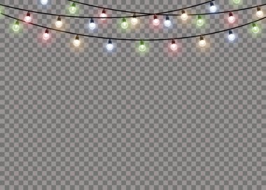 Noel ışıkları, parlak ampuller, xmas lambası..