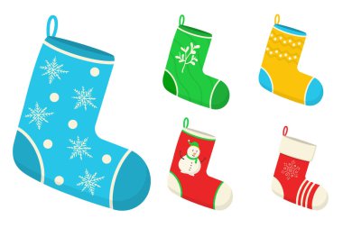 Noel çorapları, Noel süslemeleri, hediyeler