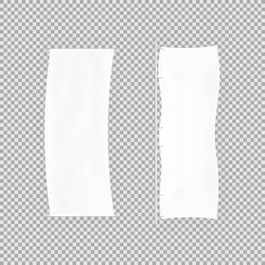 Bayraklar, kumaş afişler, reklam panoları.