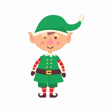Elf seti, Yeni Yıl, Mutlu Noel karakterleri.