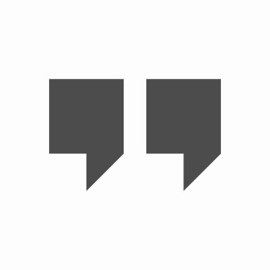 Bir alıntı, tırnak işareti, alıntı, virgül